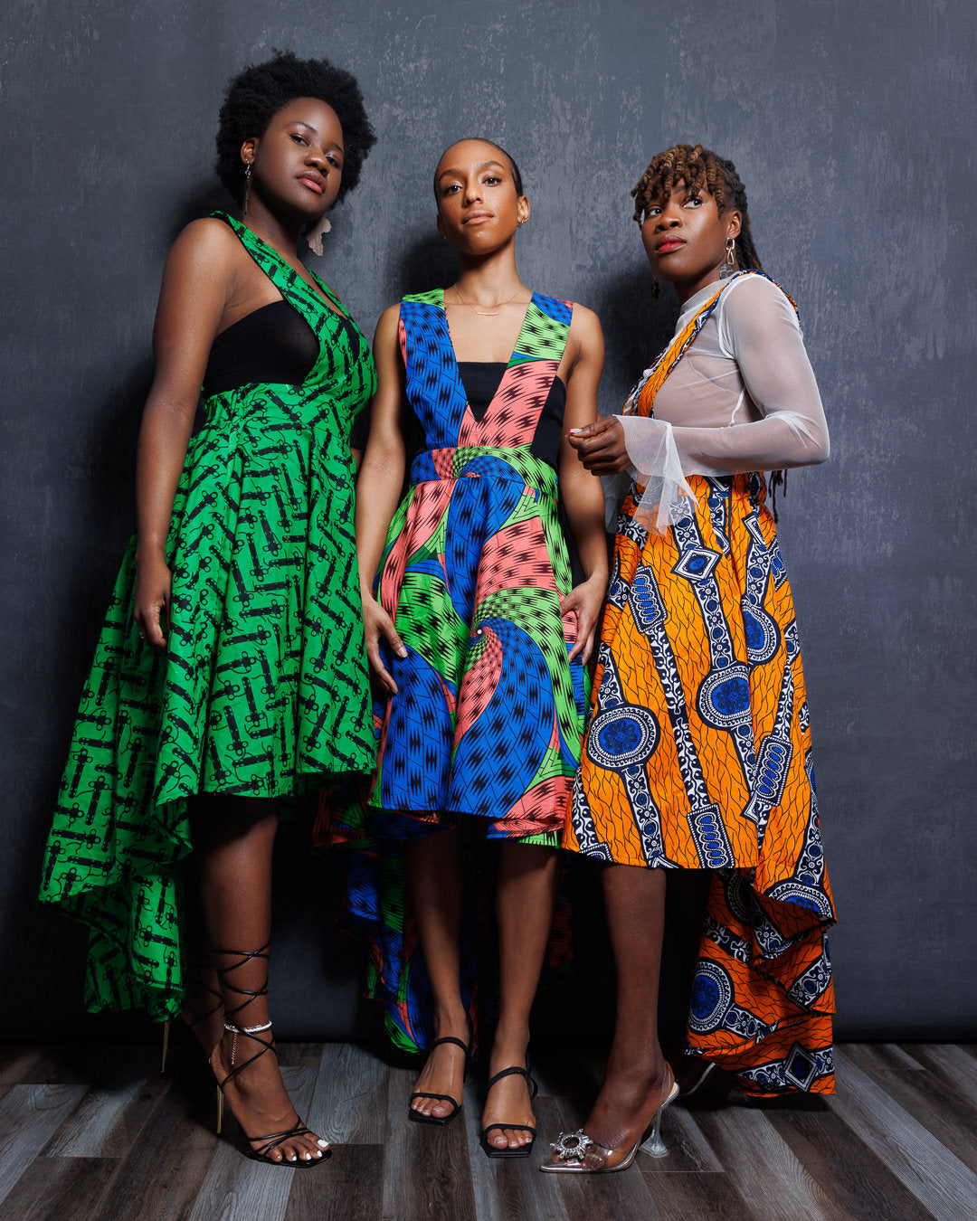 High low 2024 dresses kitenge