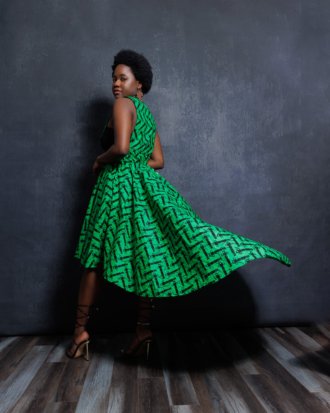 Kitenge high outlet low dresses