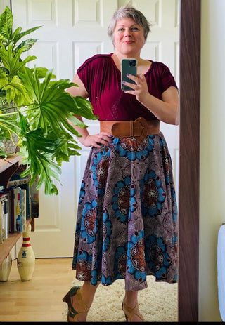 Itunu Ankara Skirt